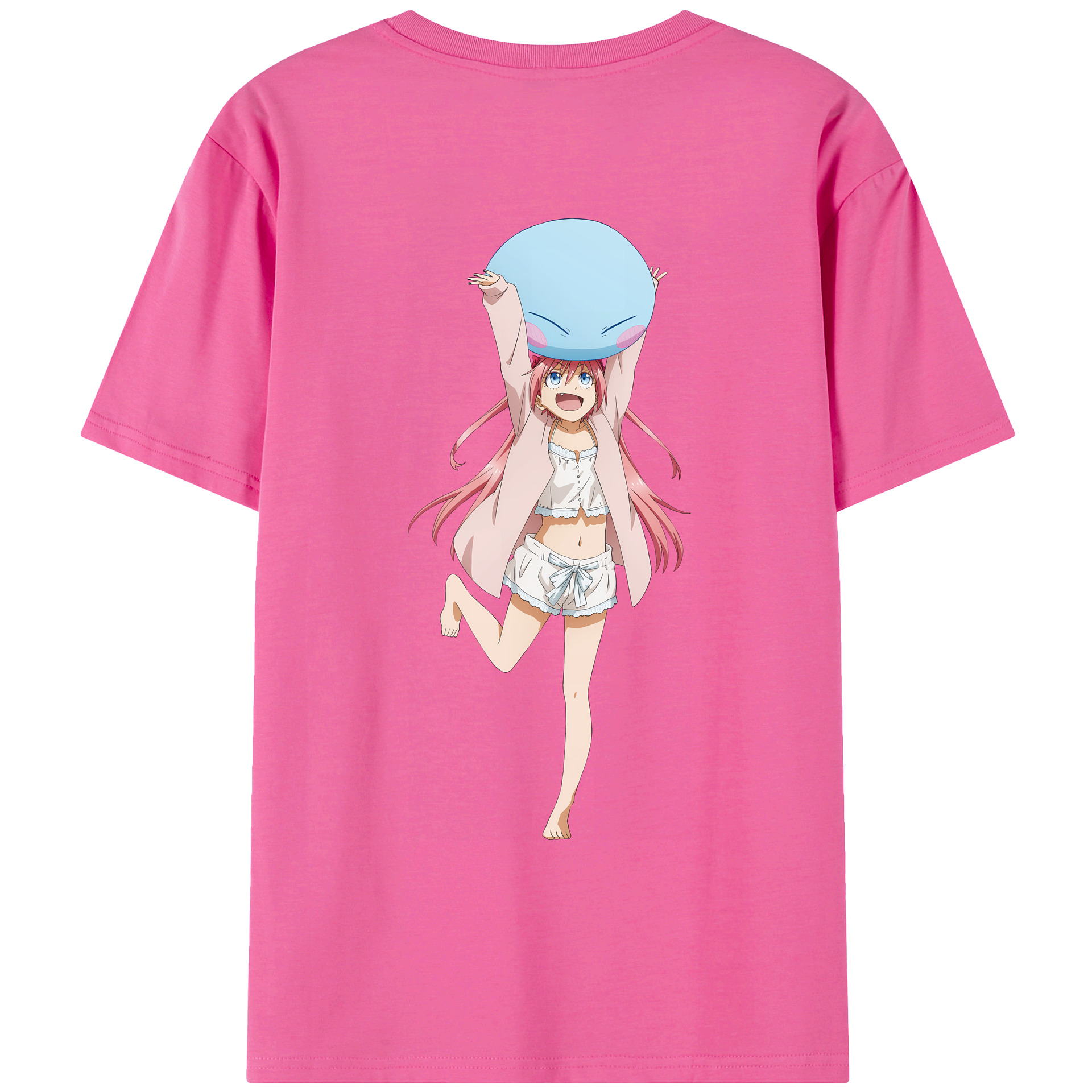 （画像用） 転スラ Regarding Reincarnated to Slime レディース半袖Tシャツ(バックプリント)